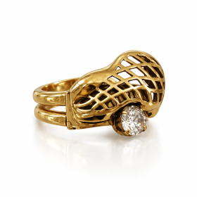 Anel Tela Cristal